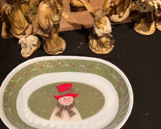 Nativity set