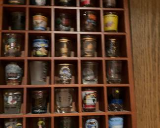 Great collection of shot glasses