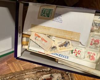 Large stamp collection