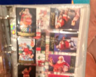 Coca-Cola photo albums with trading cards