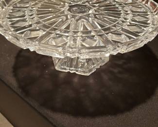 CRYSTALS CAKE PLATE