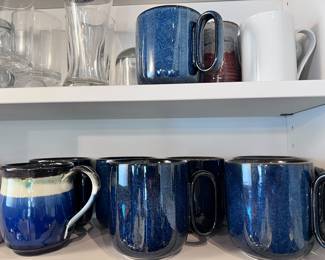 Stoneware mugs