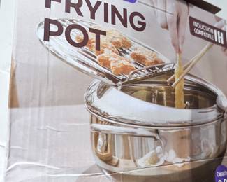 Many new items including this Stainless Steel Frying Pot