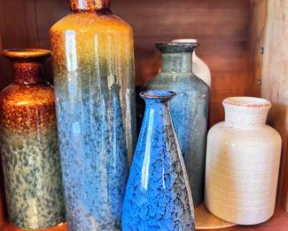Glazed pottery
