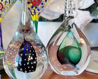 Vintage Glass Paperweights