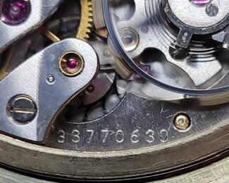 Waltham Vanguard 23 jewel pocket watch