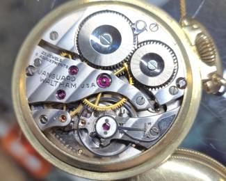 Waltham Vanguard 23 jewel pocket watch