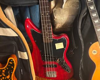 Jaguar bass guitar