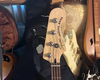Jaguar bass guitar