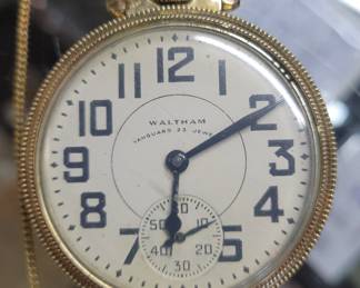 Waltham Vanguard 23 jewel pocket watch