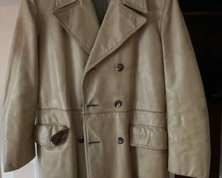 vintage men’s leather jacket
