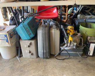 power tools with nail guns, circular saws, compact table saw, router and more