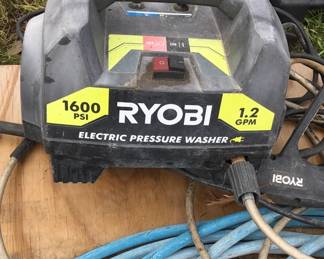 ryobi electric pressure washer