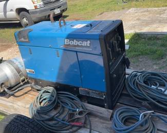 Miller Bobcat 250 AC welder runs off propane