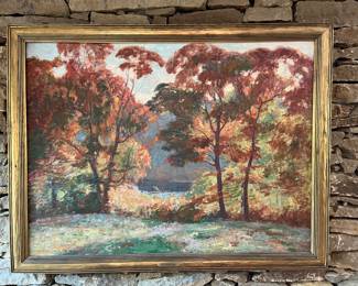 Fall Leaves by John Newton Howitt