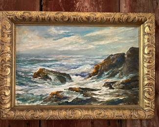 Oil painting. Artist unknown.