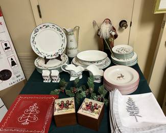 Christmas dishes