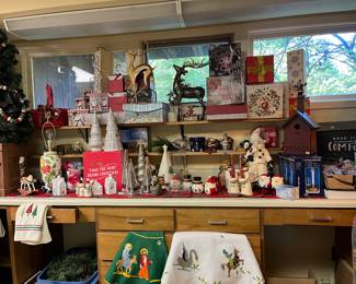 Christmas galore. Prices to sell.