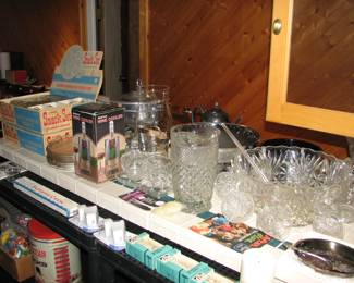 more bar and serving items