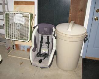 fan on stand