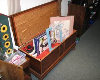 Cedar chest and more