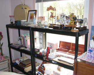 decor items, 2 miniature cedar chests (one is a Fullers Furniture Ionia) and more