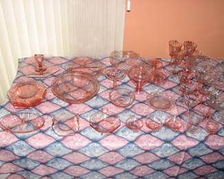 more pink glass