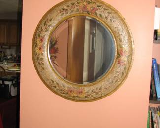 nice round wall mirror