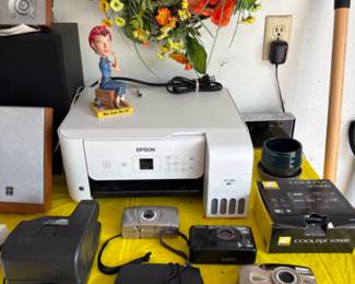 Printer and cameras