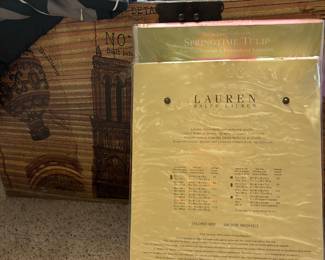 Ralph Lauren table cloth (and others).