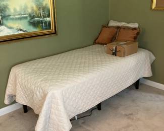 Motorized bed frame-- in practically new condition