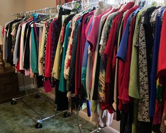 Lots of women's clothing