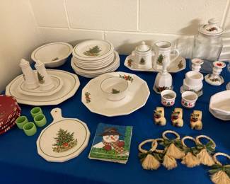 Pfaltzgraff Christmas dishes
