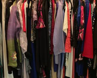 Lots of women's clothing