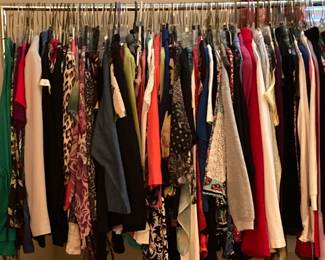 Lots of women's clothing