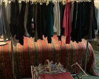 Lots of women's clothing