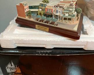 Robert Olszewski Walt Disney World Main Street Cinema and Uptown Jewelers, with original box