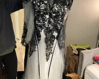 Custom formal gown- never worn