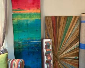 Stunning large original art pieces