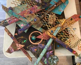 Justin Coopersmith Abstract sculpture