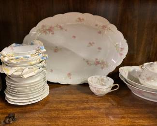 Large set of Haviland Limoges china