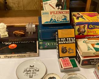 Vintage toys and board games