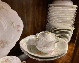 Large set of Haviland Limoges china