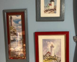 Lighthouse framed prints
