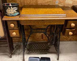 Vintage Singer sewing machine