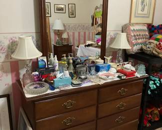 Young Hinkle Dresser and mirror