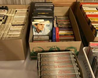 DVDs and VHS
