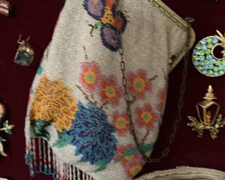Vintage beaded purse