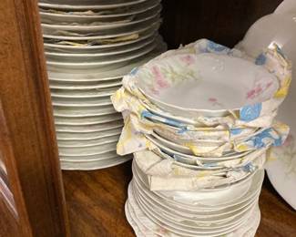 Large set of Haviland Limoges china
