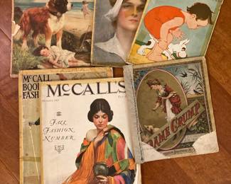 Vintage McCalls Magazines and vintage children's books, beautiful illustrations